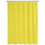 DRAPERI Yellow PEVA Waterproof Shower Curtain – Eco-Friendly, Mold & Mildew Resistant, 200x180 cm