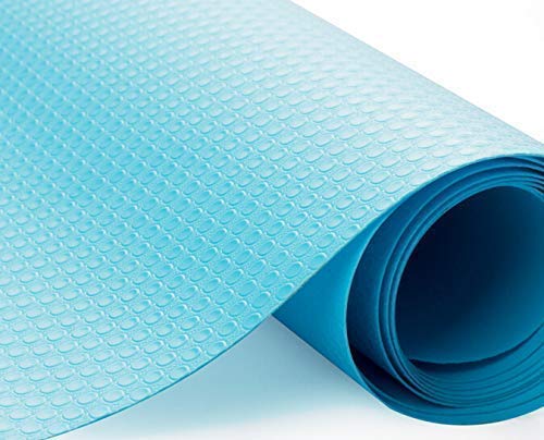 RUNER Multipurpose Anti-Slip Shelf Liners – Waterproof Kitchen, Drawer, Fridge Mats, Customizable, 50cm x 150cm